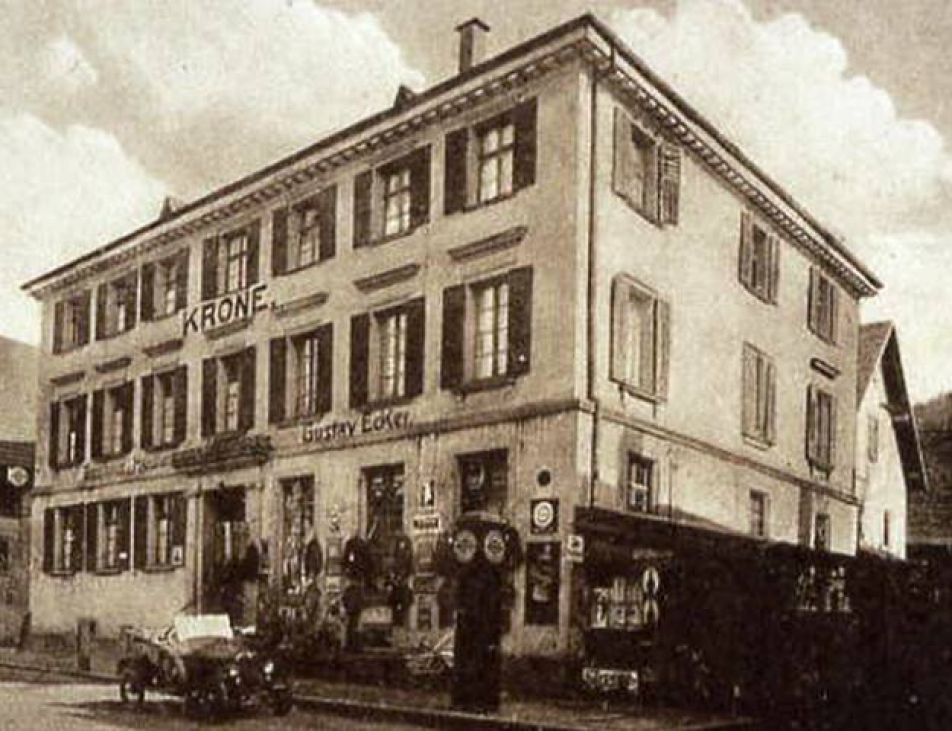 1648 Krone Wirtshaus Um 1910